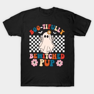 Creepy Canine Crew Dog Witch Halloween T-Shirt